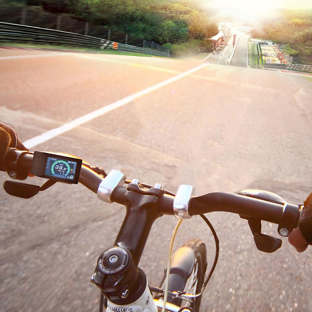 Электровелосипед Велосипед Скутер Дисплей 500C 2.2'' IPS Экран Для Мотора Средней Ступицы Водонепроницаемый