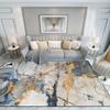 Light Luxury Splashing Ink Living Room Large Area Carpet Bedroom Decor Rugs Non-slip Floor Mat Lounge Rug Hotel Lobby Carpets