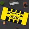 Custom Name Borussia Dortmund Theme Mouse Pad Non Slip Rubber Base Multifunctional Office Home Decor Perfect For Workspace Personalization
