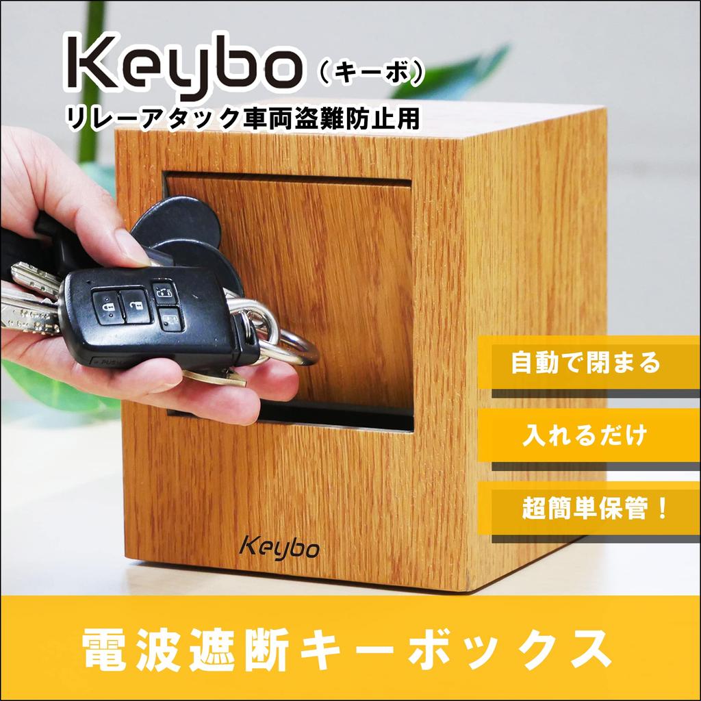 Keybo Smart Key 0.3 Seconds Storage, Relay Attack Prevention Key Case, Large Capacity Radio