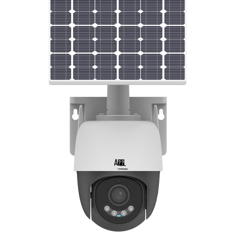 UNV Q14S Series 4MP Solar/Wired 4G AI Outdoor Security Camera CN plug (adapter included)
