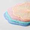 Silicone Coasters Lotus Leaf Fresh Non-slip Heat Insulation Anti Slip Coffee Cup Mats Kitchen Items Accessories Tableware Set