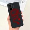 For Moto E14 Motorola Funda Case Cool Cartoon Luxury Painting Phone Case On Motorola E14 4G 6.56" Back Cover Soft Black Silicome