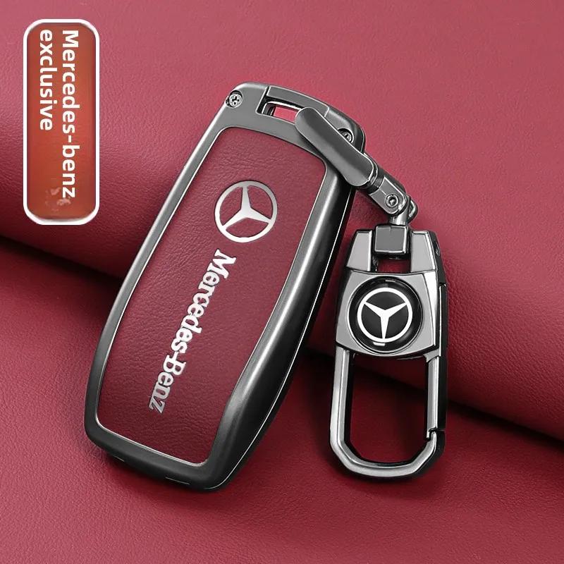 SUG2 Key Fob Cover for Mercedes Benz A B C E S Class W204 W205 W212 W213 W176 GLC MAYBACH Keyless Soft Case