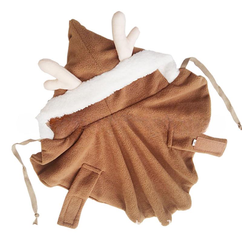 Питомец Кошка Рождественский Олень Накидка Осень и Зима Собака Рождественская Одежда Превращается в Шаль