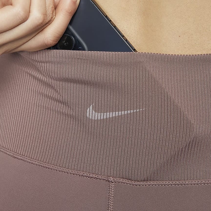 Nike Спортивные брюки в рубчик женские дымчато-фиолетово-красные FN4972-208