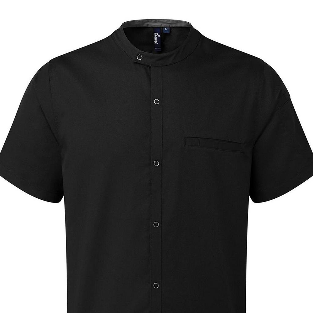 Premier Unisex Adult Chefs Recycled Short-Sleeved Shirt