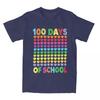 Футболка Heart Love 100 Days Of School, товар для мужчин и женщин, новинка, футболка с коротким рукавом, идея для подарка
