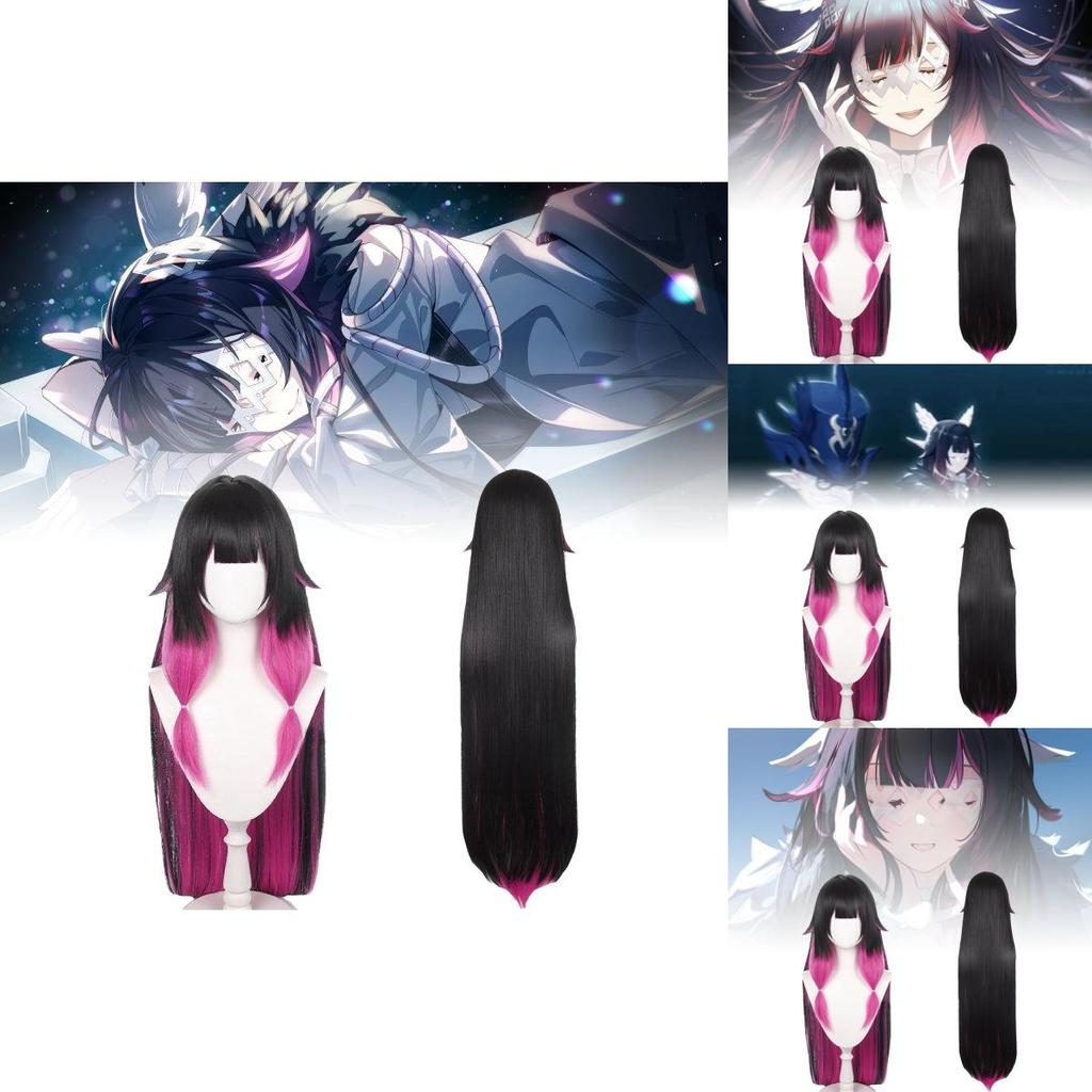Beautiful Genshin Impact Cosplay Wig For Women Featuring Columbia Gradation Long Hair
