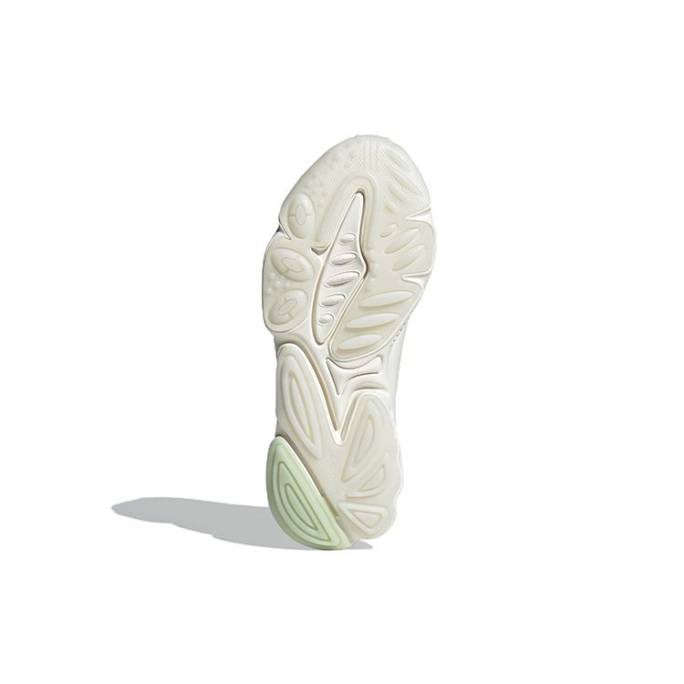adidas Ozweego Chalk белые женские кроссовки салатово-зеленые GW9749
