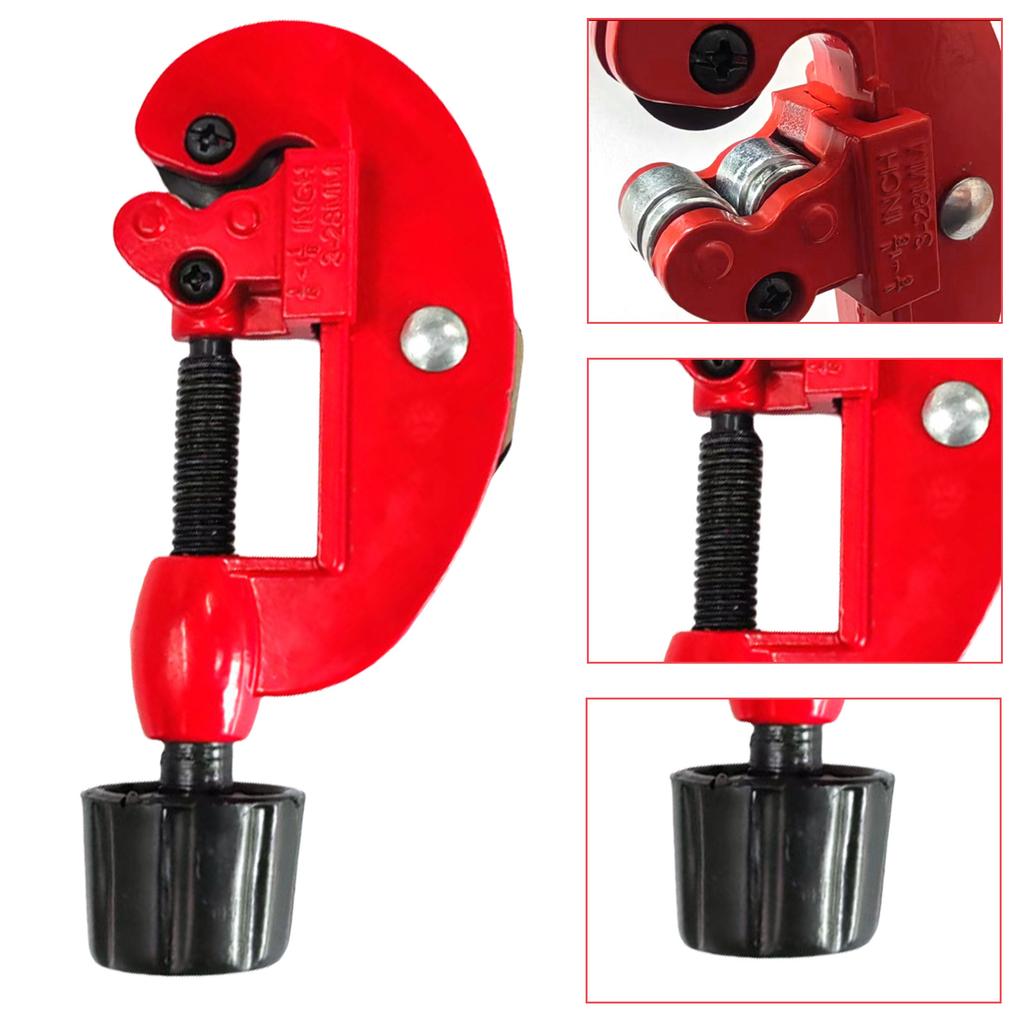 Ergonomic Pipe Cutter 3-28mm Tubing Cutter Heavy Duty Tube Cutter Tool for Cutting Copper Aluminum Stainless Steel