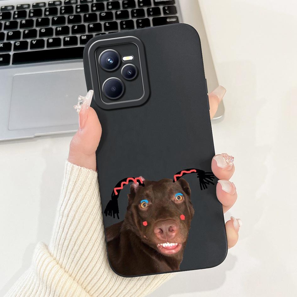 Чехол для Realme C35 Чехол для телефона Realme Narzo 50A Prime Милый мультяшный Защита камеры Мягкий Funda Для Realme Narzo 50A C 35 Coque