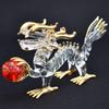 Fokart Handmade Glasswork Feng Shui Winning Ball Dragon 4 Inches