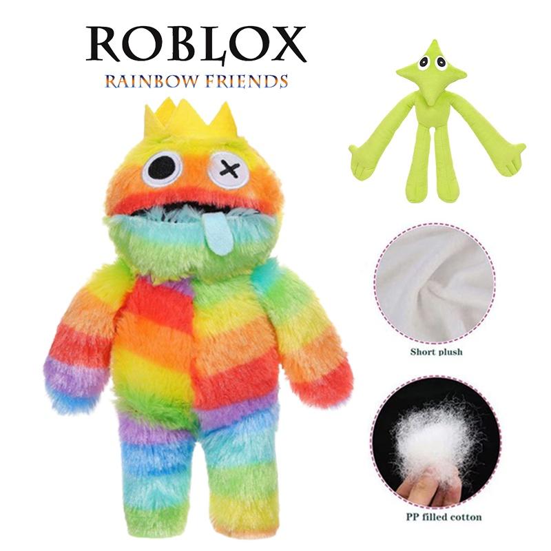 Плюшевая игрушка Roblox Rainbow Friends Синий Злодей Мягкая набивная кукла Детский рождественский подарок