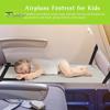 Portable Toddler Airplane Seat Extender Adjustable Lightweight Kids Plane Bed Folding Long-range Flights Baby Footrest Hammock Travel Essentials