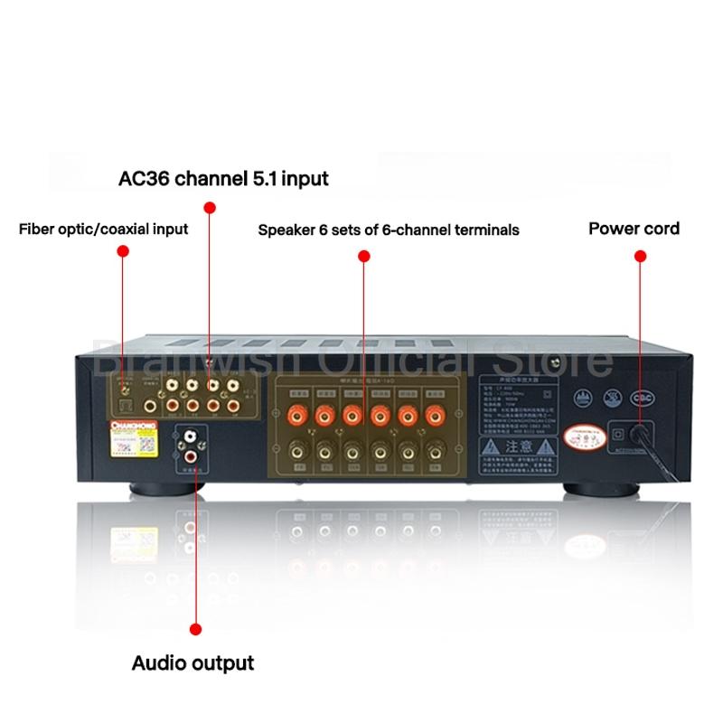 150 Вт + 150 Вт усилитель высокой мощности Hifi Fever 5.1 усилитель усилитель динамика Audido звуковая система домашнего кинотеатра Bluetooth KTV