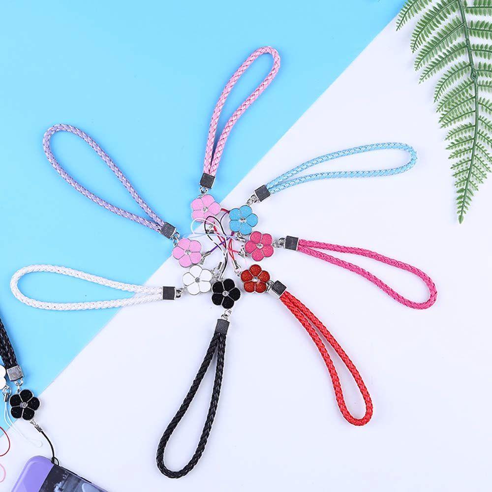 Hang Rope Hanging Cord Flower Mobile Phone Strap Mobile Phone Lanyard Cell Phone Lanyard Keychain