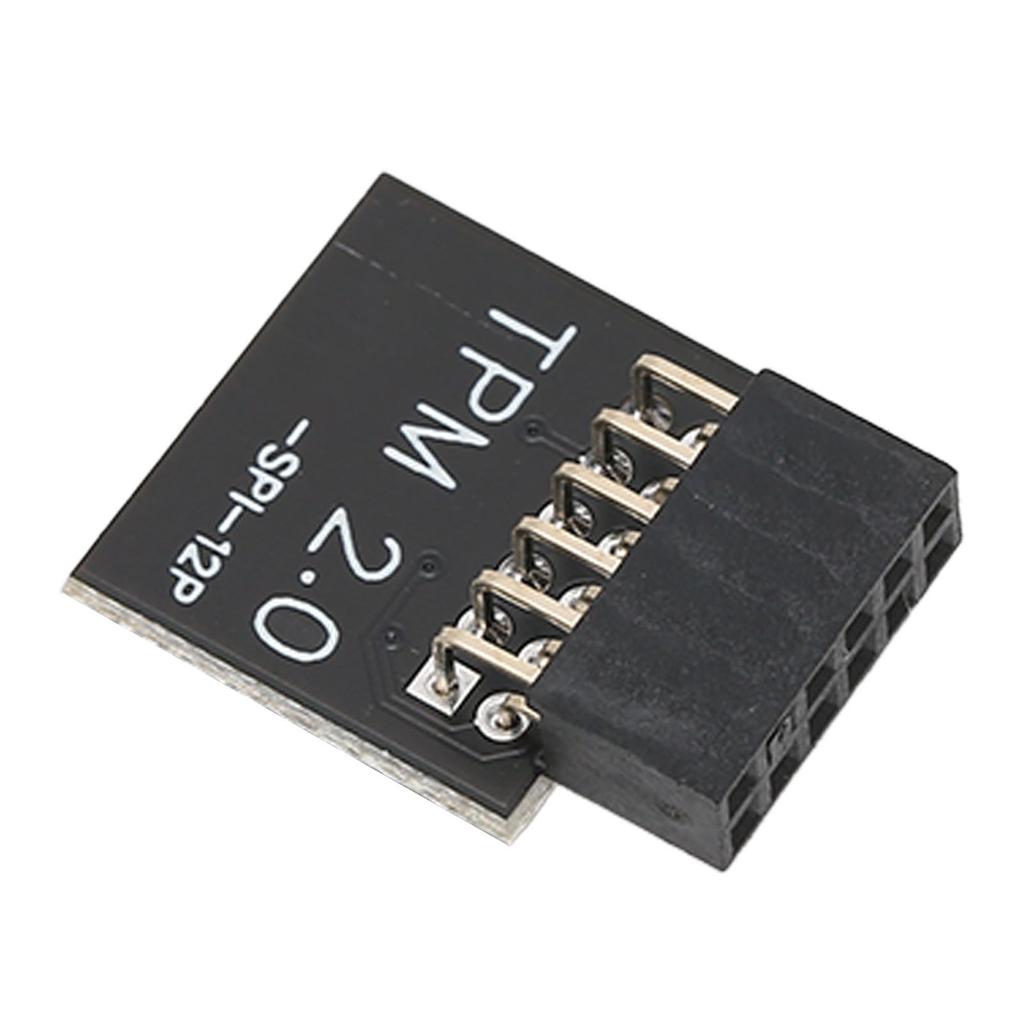 Модуль безопасности шифрования TPM2.0 для материнской платы GIGABYTE SPI 12Pin Модуль безопасности для WIN 11 2.0