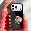Чехол для телефона с рисунком «Череп и роза» для iPhone 17 Air 16e 15 14 13 Pro Max Задняя крышка для 12 11 Pro Coque