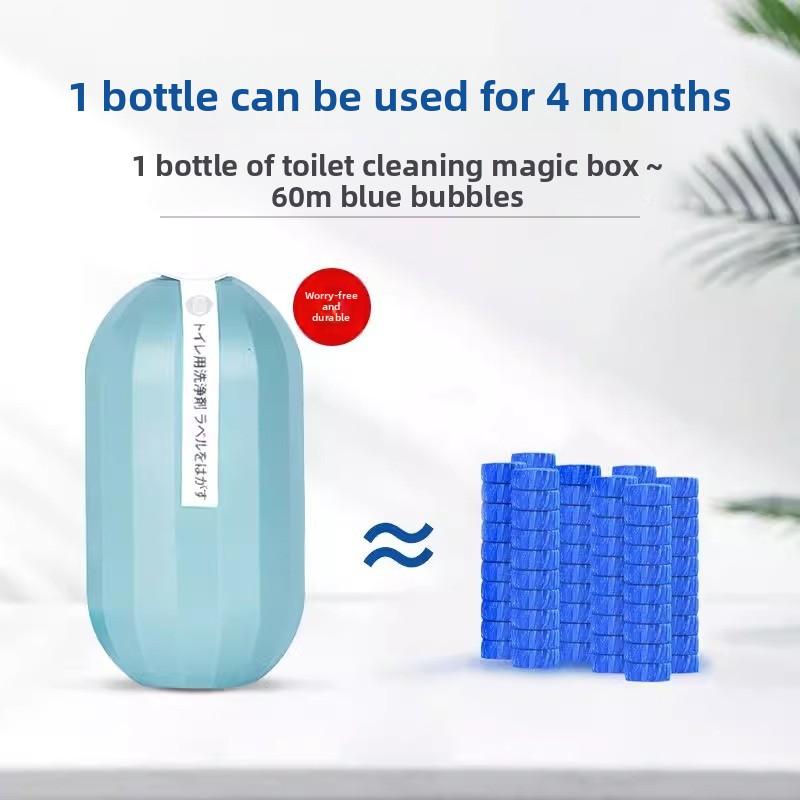 Toilet Cleaning Odor Removal Blue Bubble Toilet Cleaner