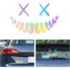 Demon Smiling Face Car Stickers Personalized Body Decoration Sticker Window Sticker for Car Truck SUV Door Window Waterproof