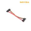 Удлинительный кабель SATA 22 Pin (папа-мама), SATA 3 22Pin, для передачи данных и питания HDD/SSD, удобен для расширения настольных ПК и серверов