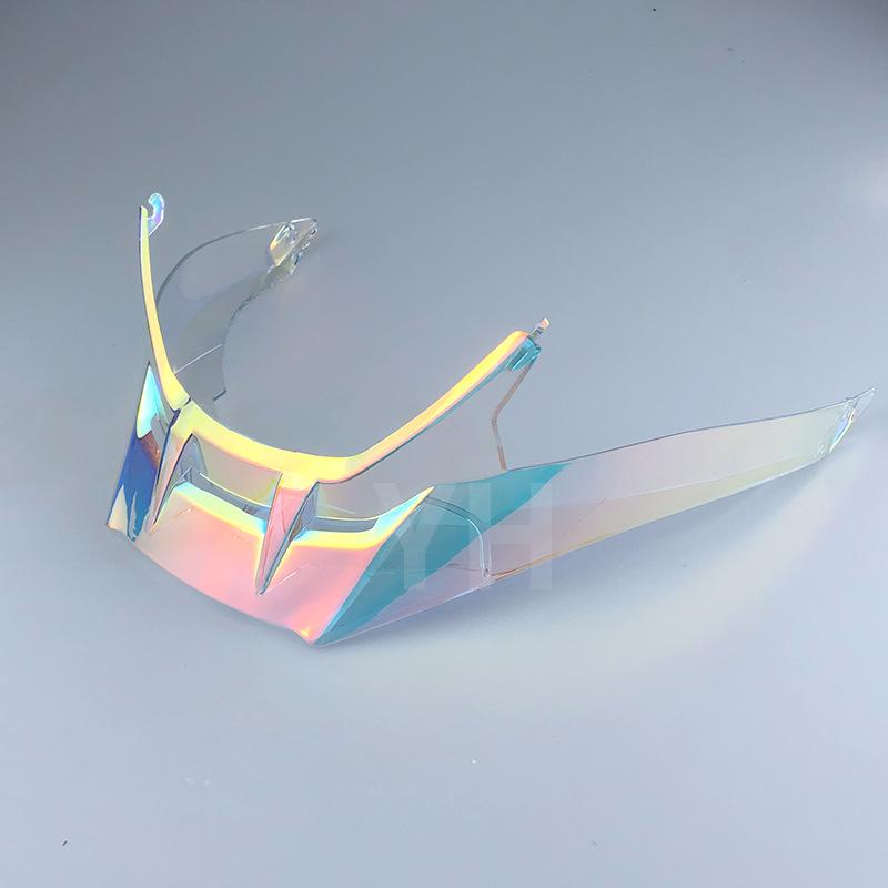 Задний спойлер на шлем R50S, многоцветный, неразрушающая установка