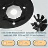 Lawn Mower Transmission Fan for Multiple Models 53822 584282001 Replacement Part for Tractor Cooling System