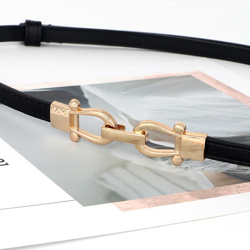 Тонкий женский ремень на талию, эластичный, декоративный, персонализированный, модный, универсальный