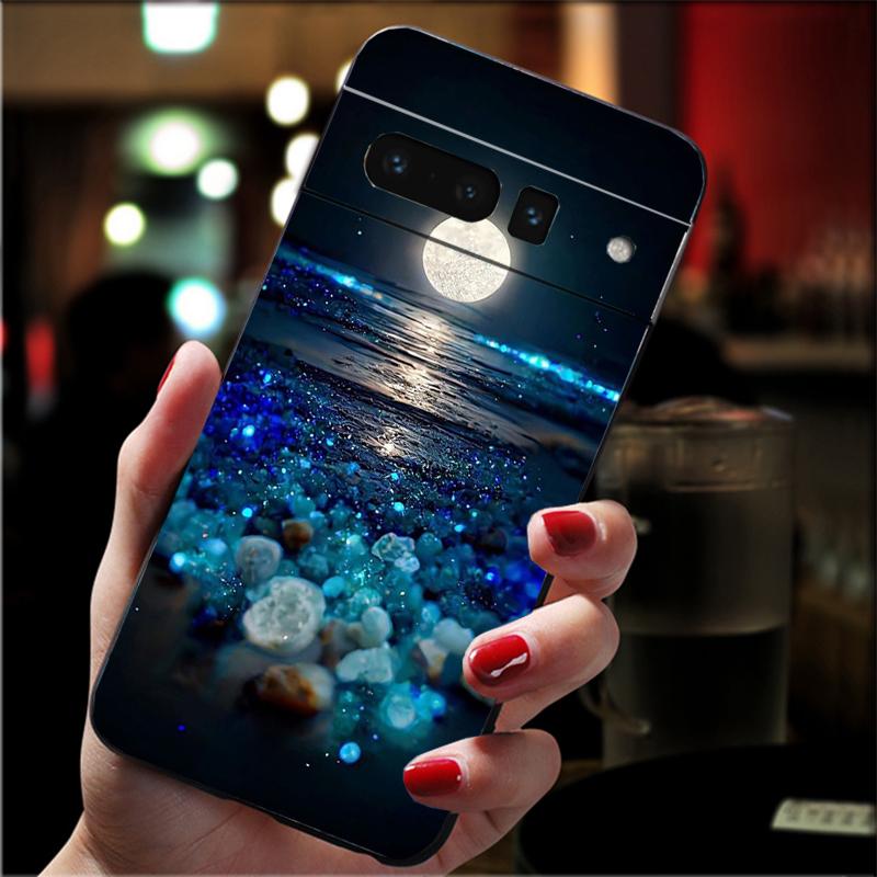 Чехол для телефона Космос Луна Планета для Google Pixel 10 9 Pro XL 9A 8 7 6 Pro Pixel 8A 7A 6A Pixel 8 7 6 5 Корпус