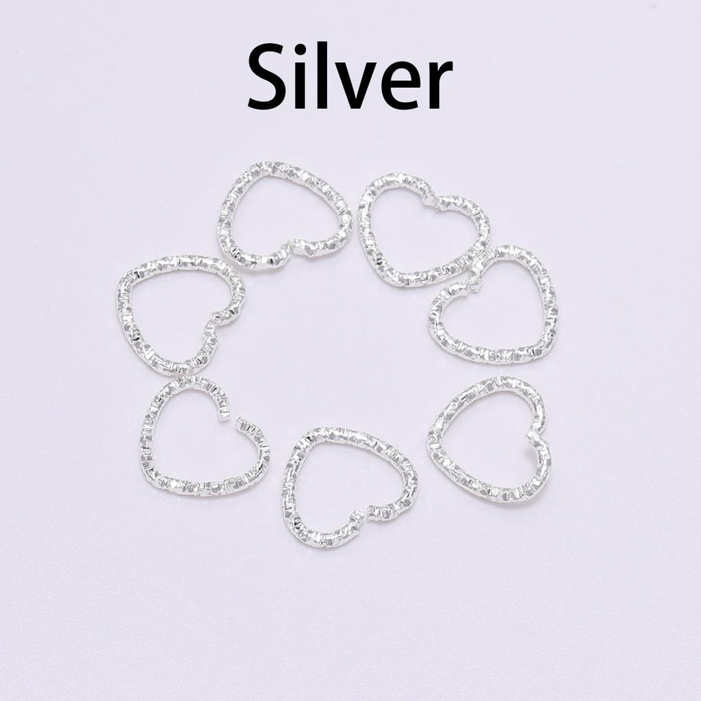 50 шт./лот, новый стиль, прыжковые кольца с золотой звездой, витые разъемные кольца, разделительные кольца, разъемы для изготовления ювелирных изделий, принадлежности для изготовления ювелирных изделий