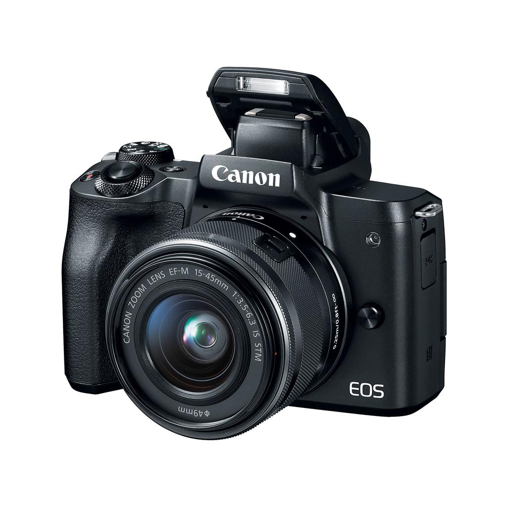 Canon Беззеркальная камера EOS M50 + зум-объектив EF-M 15-45mm f/3.5-6.3 IS STM