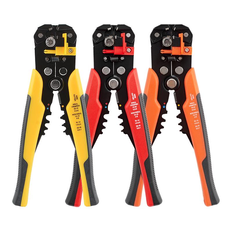 Ajiman 8" Multifunctional Automatic Wire Stripping and Crimping Pliers
