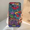 Чехол в стиле хиппи 70-х Психоделические цветочные цветы Для iPhone 17 Air 16 15 14 11 12 13 Pro Max 12 13 mini 15 16 Plus 16e Обложка Coque