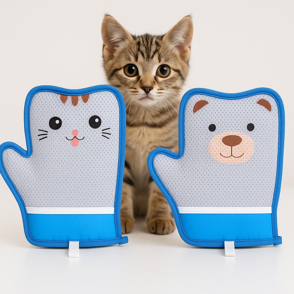 Удобная перчатка для удаления шерсти домашних животных, перчатка для вычесывания шерсти кроликов, одежда для щенков