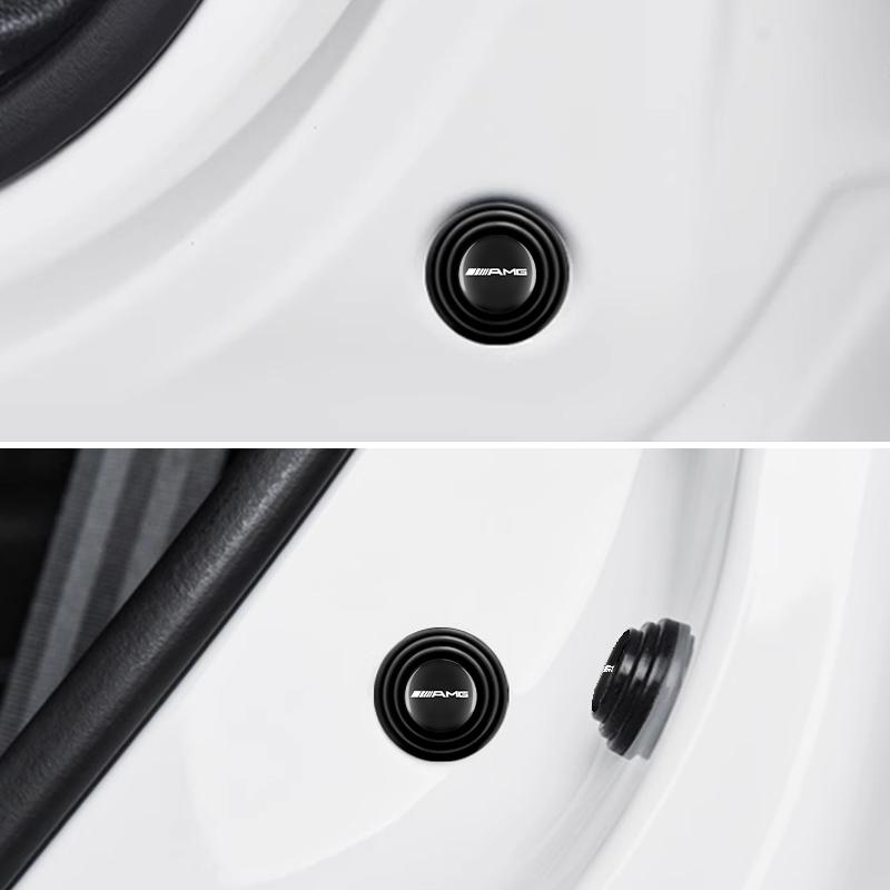 QNAT5 For Mercedes Benz AMG A B C E G S Class Exclusive W108 W124 W126 W14 Car Trunk Sound Insulation Pad Door Shock Absorbing Gasket