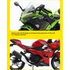 1/12 Scale Motorcycle Model for Kawasaki 400 Shock-Proof Alloy Motorcycle Model Toy Car Decoration Bracket Children's Toy