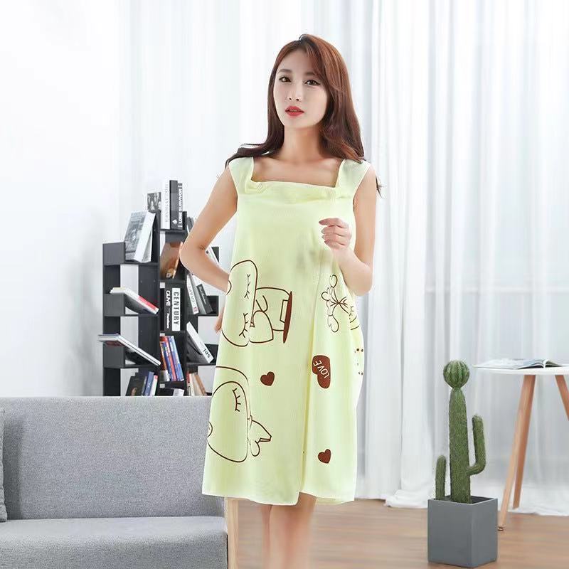 Wonderlife Женское быстросохнущее волшебное банное полотенце Спа-халаты Стирка одежды Сексуальные носимые пляжные полотенца из микрофибры Полотенце для ванной