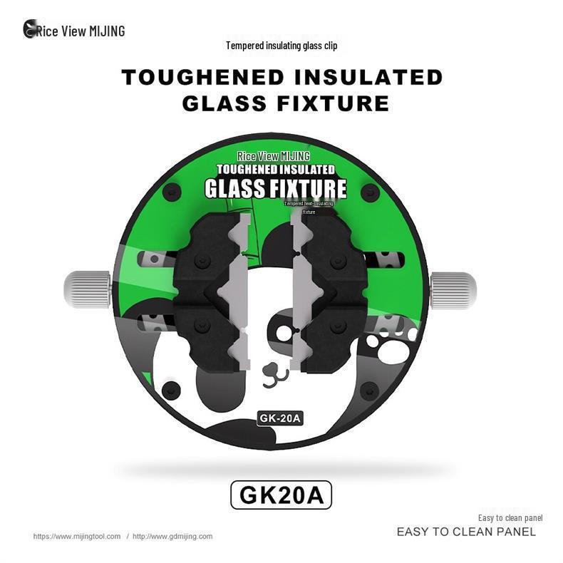 American Style Toughened Glass Mobile Repair Clamp for Microscope