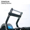 ZONESUN ZS-TB50SM Desktop Semi Automatic Sticker Small Round Bottle Labeling Machine