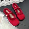 Fur Leopard Women Slippers Flats Casual Cotton Shoes Winter 2025 Trend Fashion Home Flip Flops Cozy Warm New Mujer Snow Botas