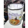 Halloween Pumpkin Trick-or-Treat Candy Bag and Gift Basket for Children