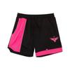 X Lamelo Collaboration Color Block Lace-Up Mid Rise Casual Shorts Men shorts Black Bright-Pink 623288-01