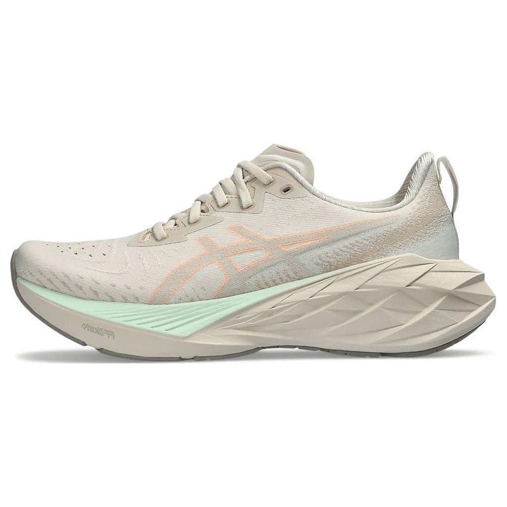 Asics Женские кроссовки Novablast 4 Oatmeal Moonrock кремовые 1012B510-250
