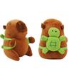Clearstone Capybara Plush Toy Chabimaru Turtle 32cm Brown