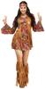Peace and Love Hippie Adult Costume Perfect for - Halloween. Size Medium/Large (10-14)