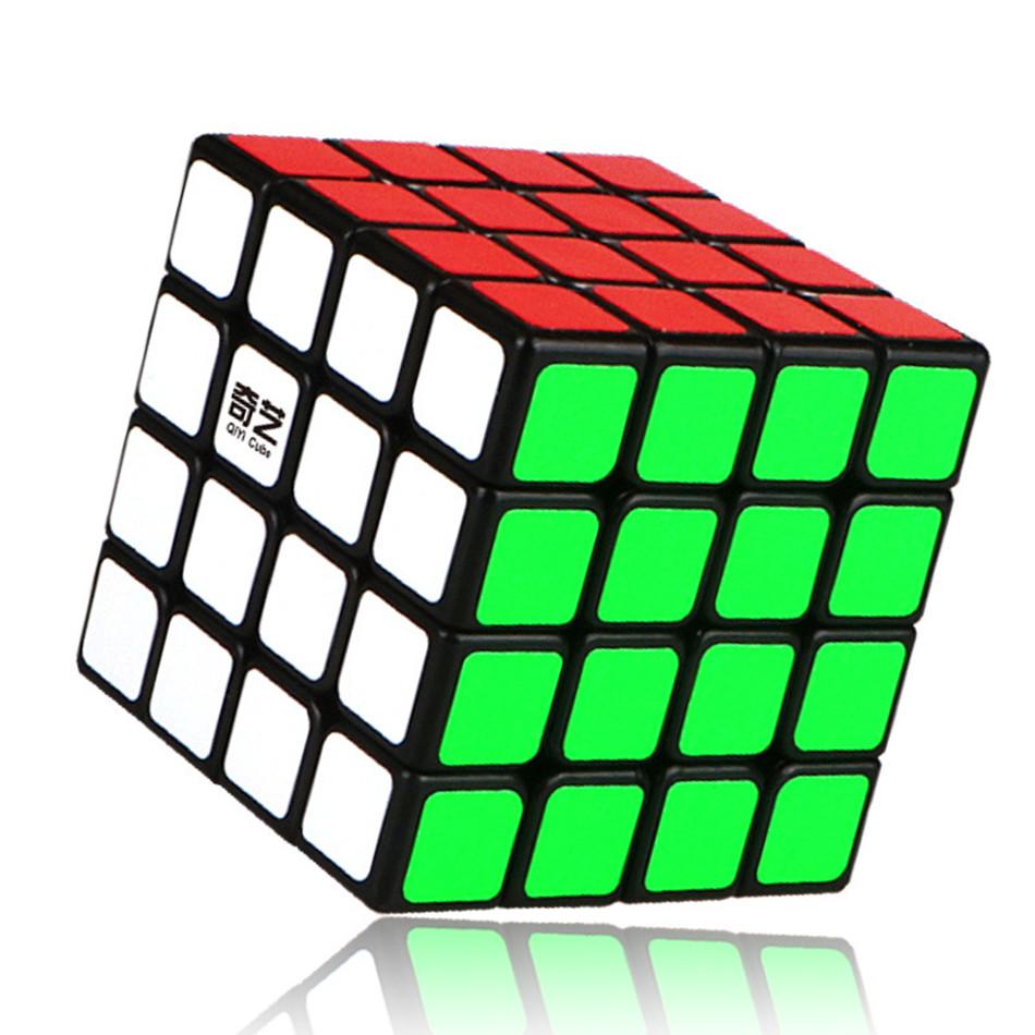 QiYi Yuan S 4x4 V2 Speed Cube 4x4x4 головоломка Speed Magic Cube 4 слоя Speed Cube профессиональная игрушка-головоломка для детей подарок