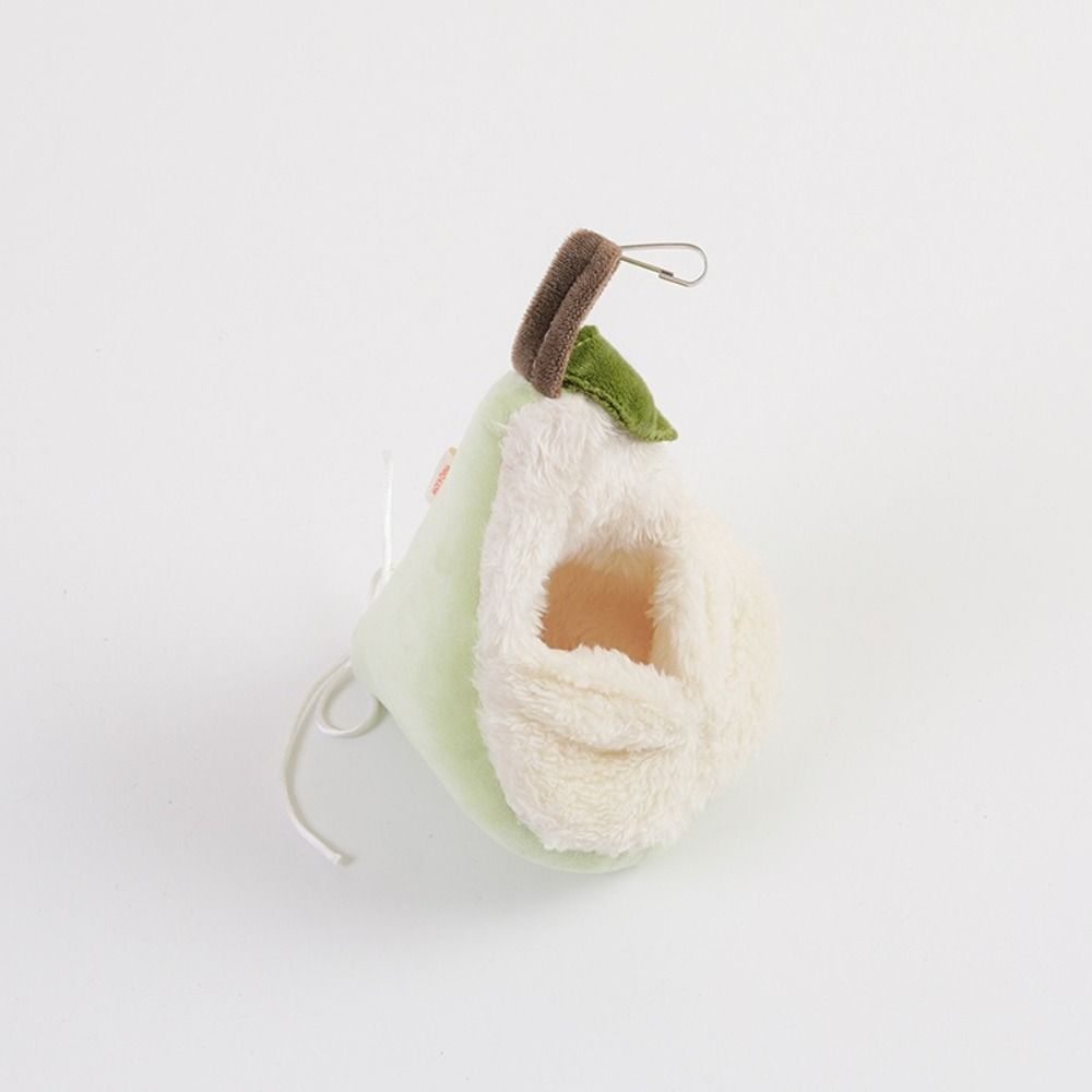 Hanging Basket Hamster Hammock Warm Pear Shaped Hamster Pouch Bed Soft Comfortable Winter Pet Nest Winter