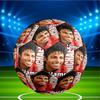 Custom Name Personalized Michael Jackson Print Size 5 Soccer Ball Training & Match Football, for Team, Kicking, Gift for Football