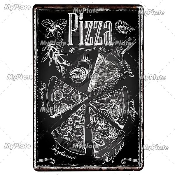 Винтажная жестяная вывеска для кухни, металлическая вывеска, декоративная доска, настенный декор, украшение для мужского пещерного клуба